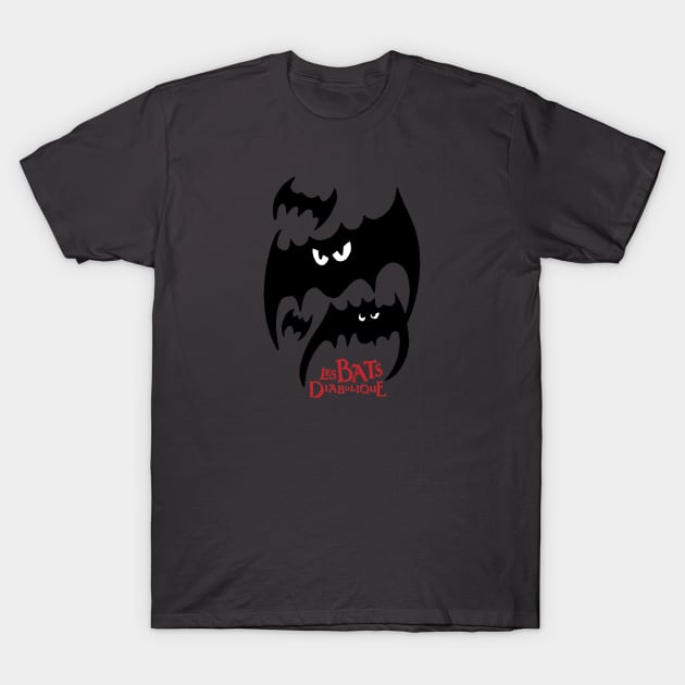 Les Bats Diabolique T-Shirt by FigAlert